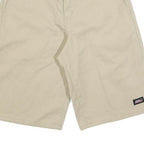 DICKIES Mens Shorts Beige Casual M W30 Workwear Cotton Blend