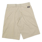 DICKIES Mens Shorts Beige Casual M W30 Workwear Cotton Blend
