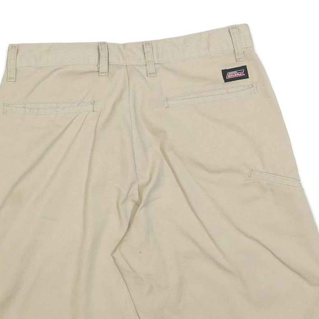 DICKIES Mens Shorts Beige Casual M W30 Workwear Cotton Blend