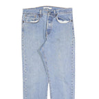 LEVI'S Womens Jeans Blue Regular Straight Denim Light W30 L27 Classic Button Fly