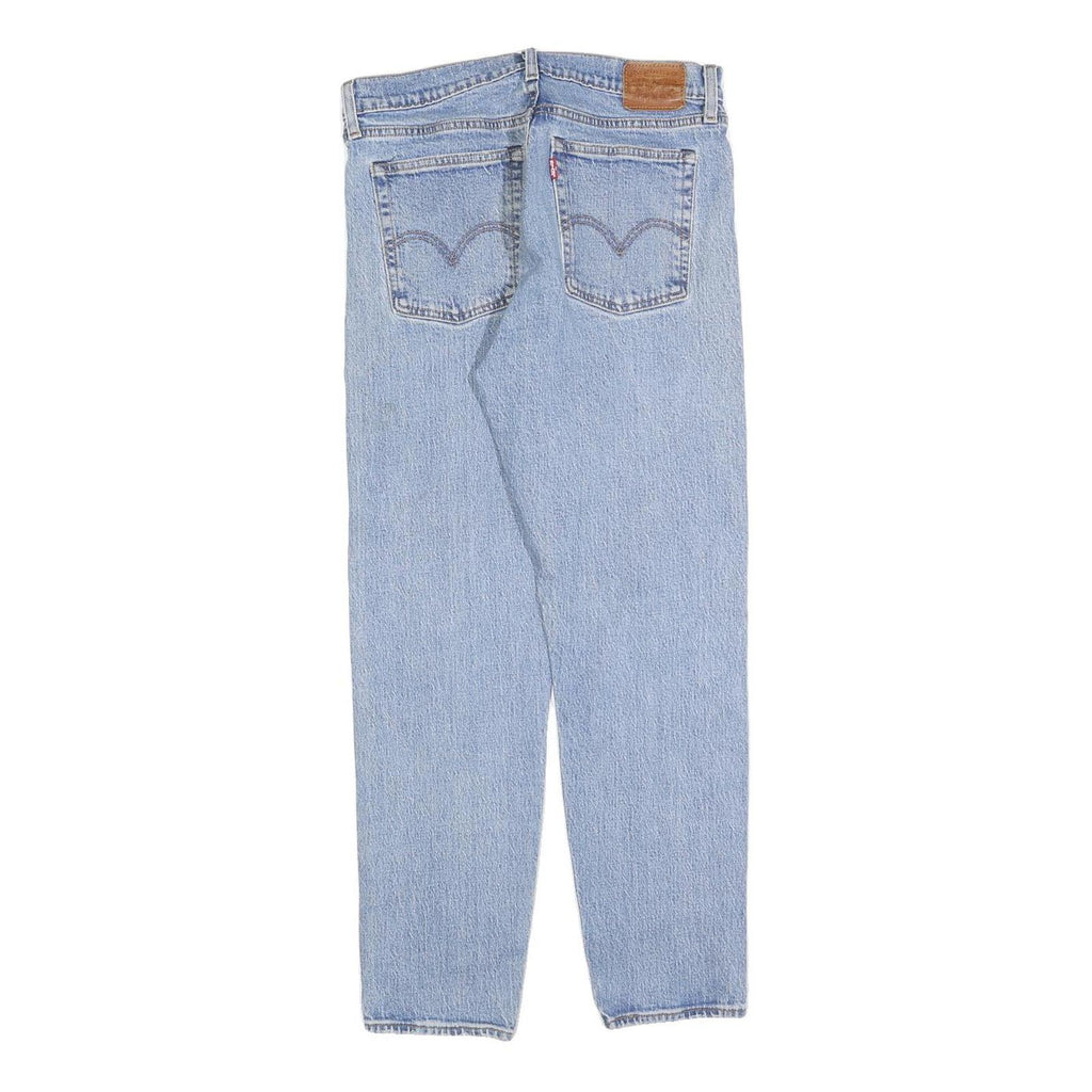 LEVI'S Womens Jeans Blue Regular Straight Denim Light W30 L27 Classic Button Fly