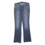 LEVI'S Womens Jeans Blue Slim Flared Denim Medium W26 L32 Classic Cotton Blend