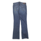 LEVI'S Womens Jeans Blue Slim Flared Denim Medium W26 L32 Classic Cotton Blend