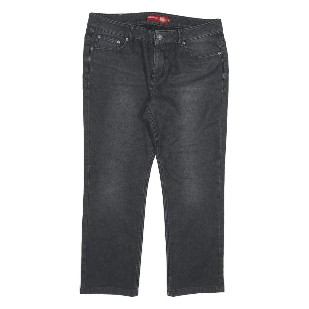 DICKIES Womens Jeans Regular Straight Denim Medium W36 L27 Casual Zip Fastening