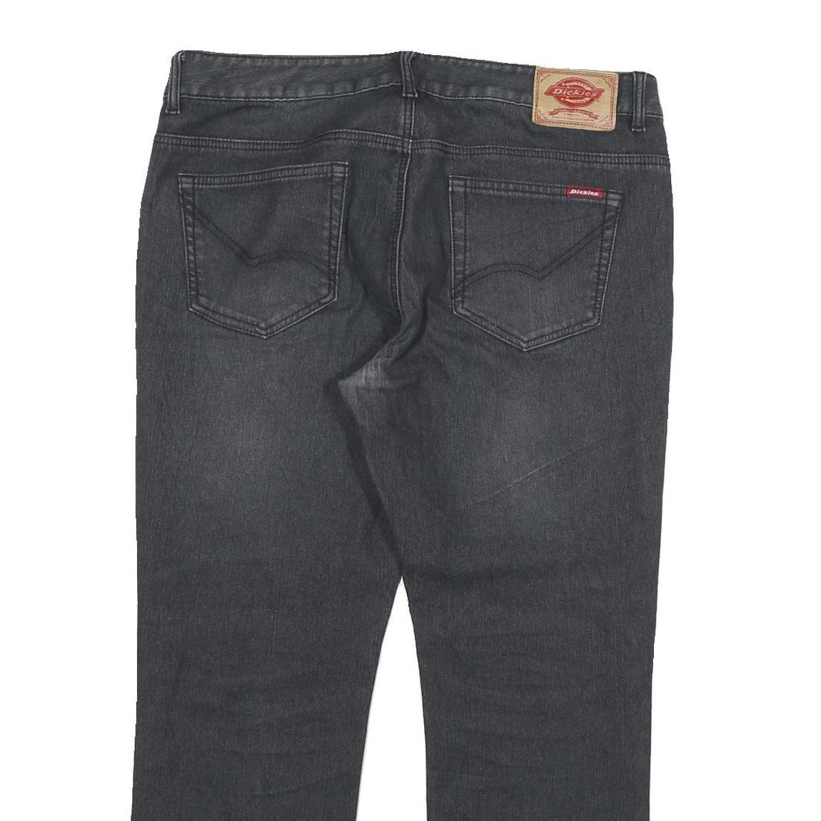 DICKIES Womens Jeans Regular Straight Denim Medium W36 L27 Casual Zip Fastening