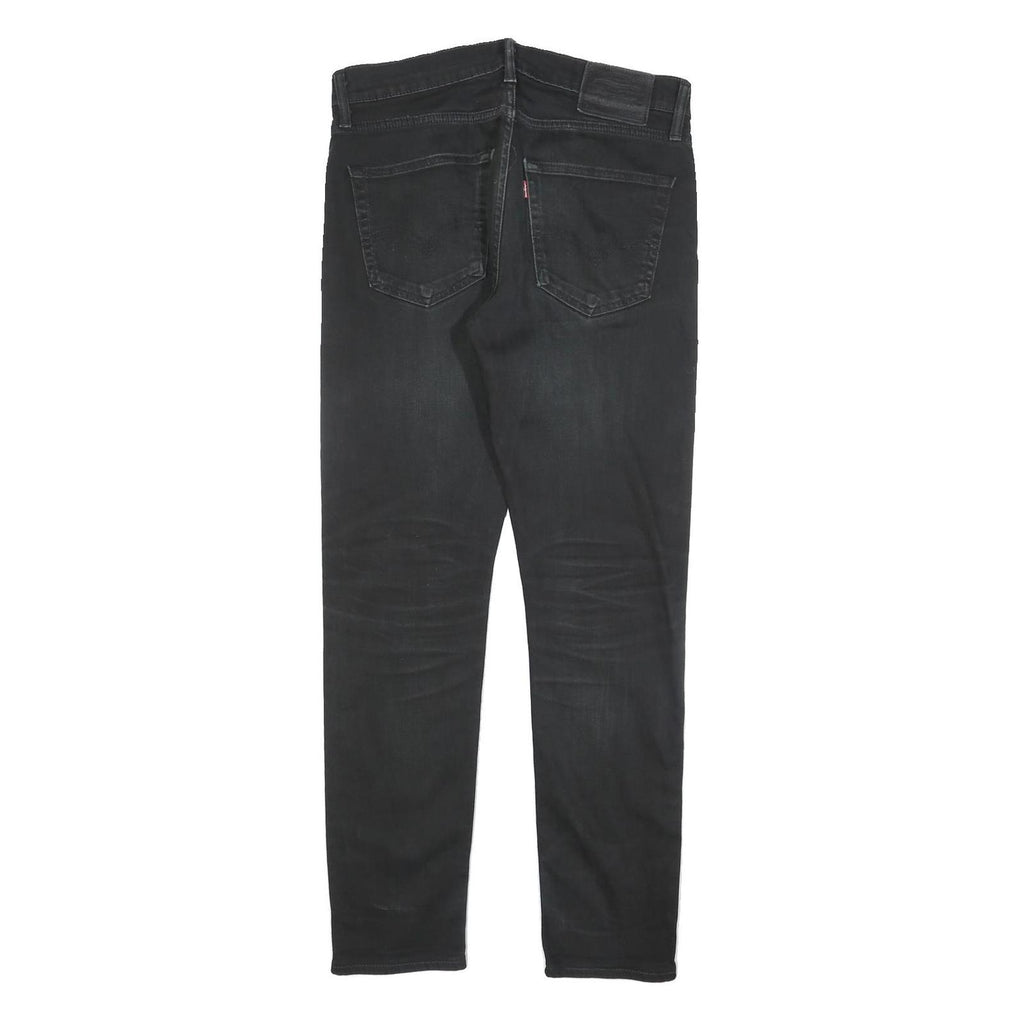 LEVI'S 512 BIG E Mens Jeans Black Slim Skinny Denim Medium W32 L32 Classic Style