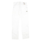 G-STAR Mens White Regular Jeans Denim W31 L34 Button Closure Casual Trousers