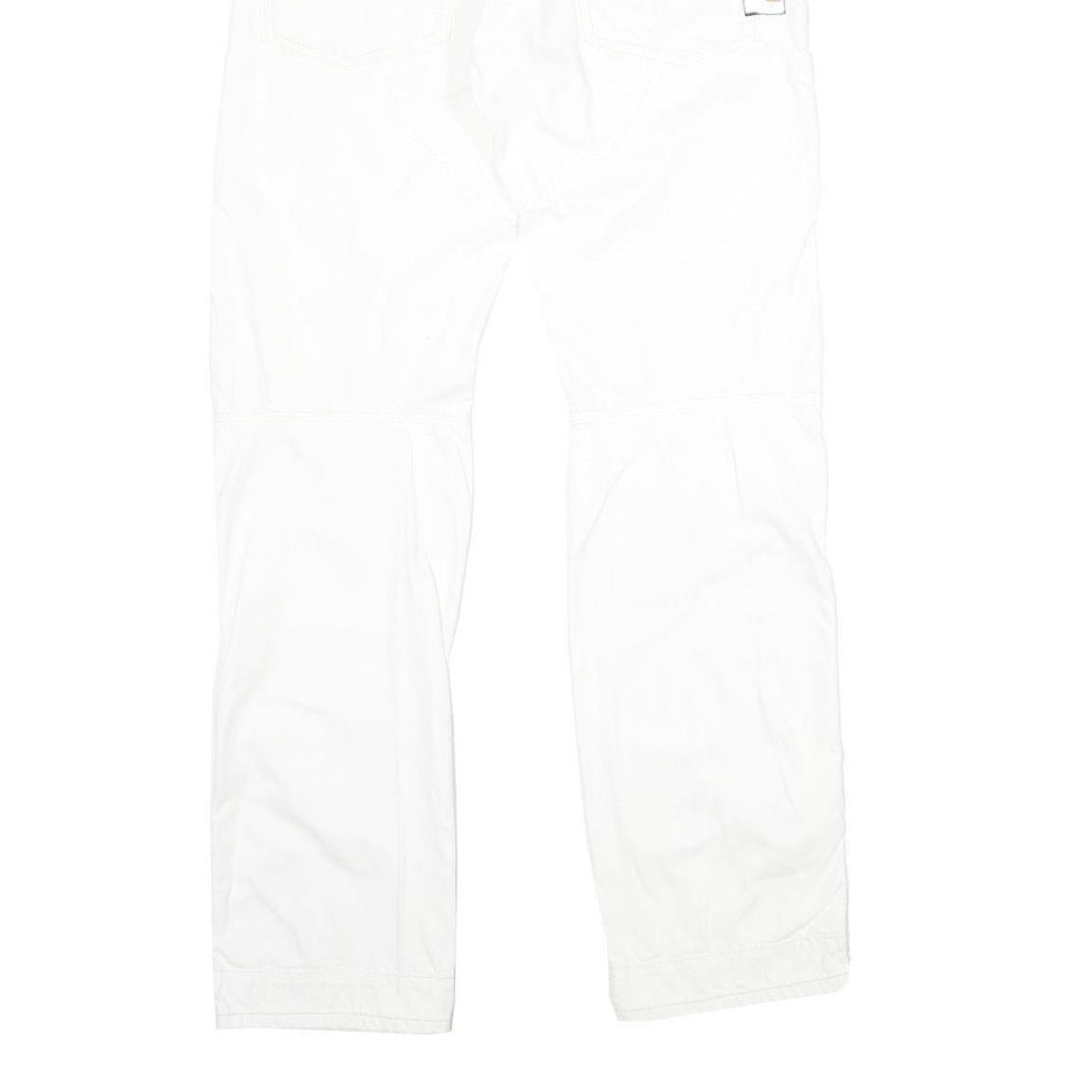 G-STAR Mens White Regular Jeans Denim W31 L34 Button Closure Casual Trousers