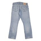 LEVI'S 514 Slim Mens Jeans Blue Slim Straight Denim Medium W33 L30 Classic