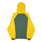 NFL Mens Green & Yellow Green Bay Packers Hoodie L Cotton Blend Casual Pullover