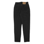 LEVI'S Womens Black Relaxed Straight Denim Medium W26 L29 Classic Zip Jeans