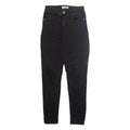 TRANG Womens Jeans Black Regular Tapered W24 L28