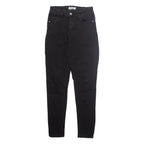 TRANG Womens Jeans Black Regular Tapered W24 L28
