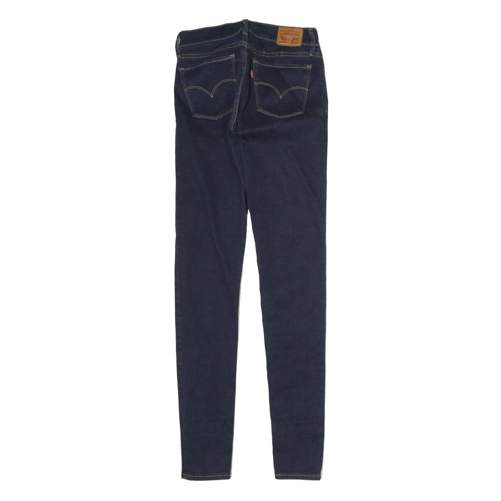 LEVI'S 710 Womens Jeans Blue Slim Skinny Denim Medium W27 L32 Classic Fit