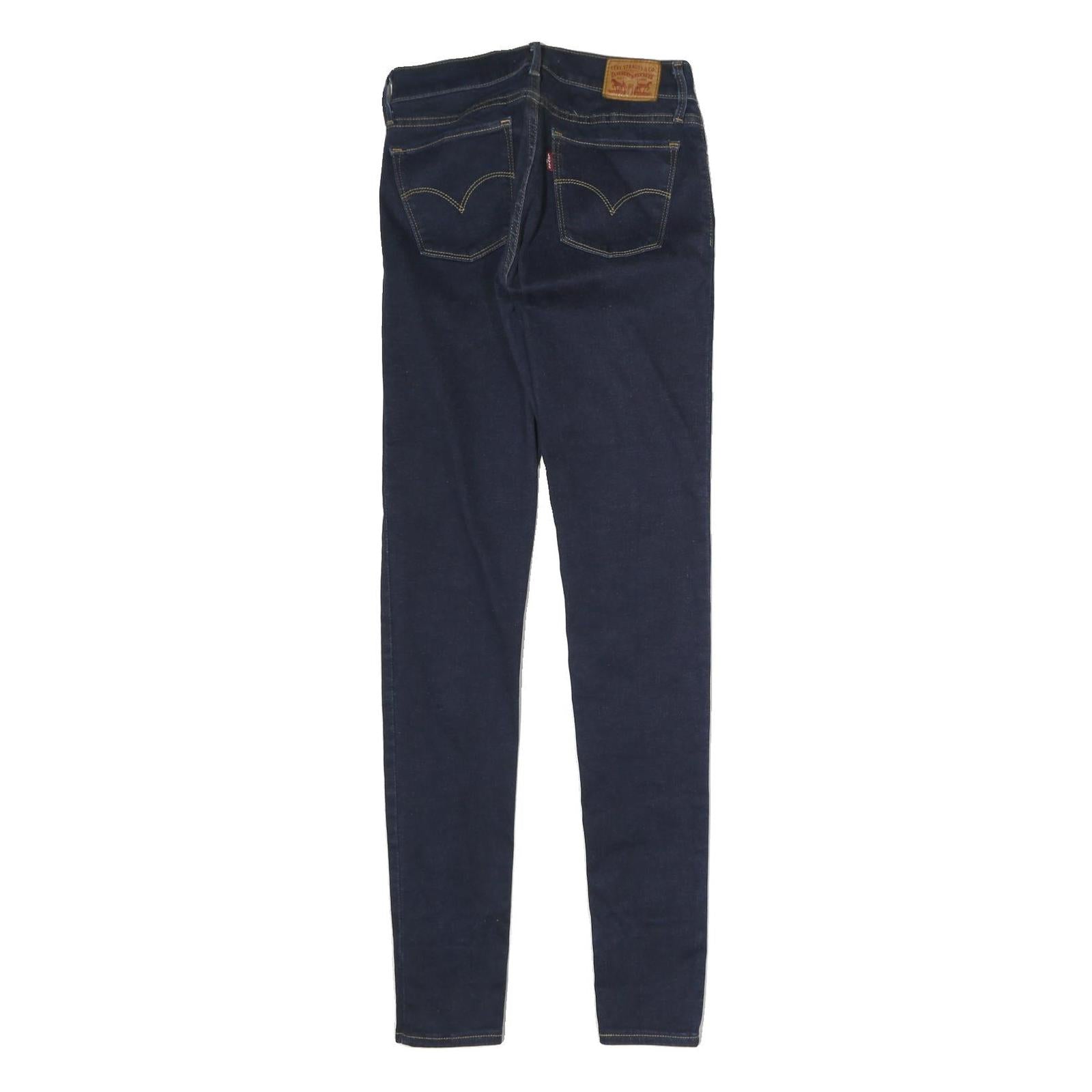 LEVI'S 710 Womens Jeans Blue Slim Skinny Denim Medium W27 L32 Classic Fit