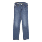 LEVI'S 511 Slim Mens Jeans Blue Slim Skinny Denim Medium W26 L29 Stretch Zip