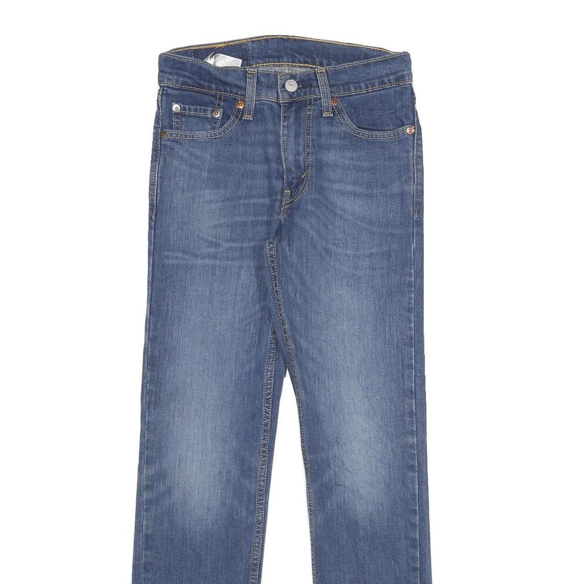LEVI'S 511 Slim Mens Jeans Blue Slim Skinny Denim Medium W26 L29 Stretch Zip