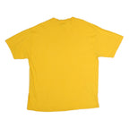 NFL Mens Yellow Chargers Graphic T-Shirt XL Short Sleeve Crew Neck Cotton