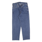 LEVI'S 505 Mens Jeans Blue Regular Straight Denim Medium W26 L25 Button Closure