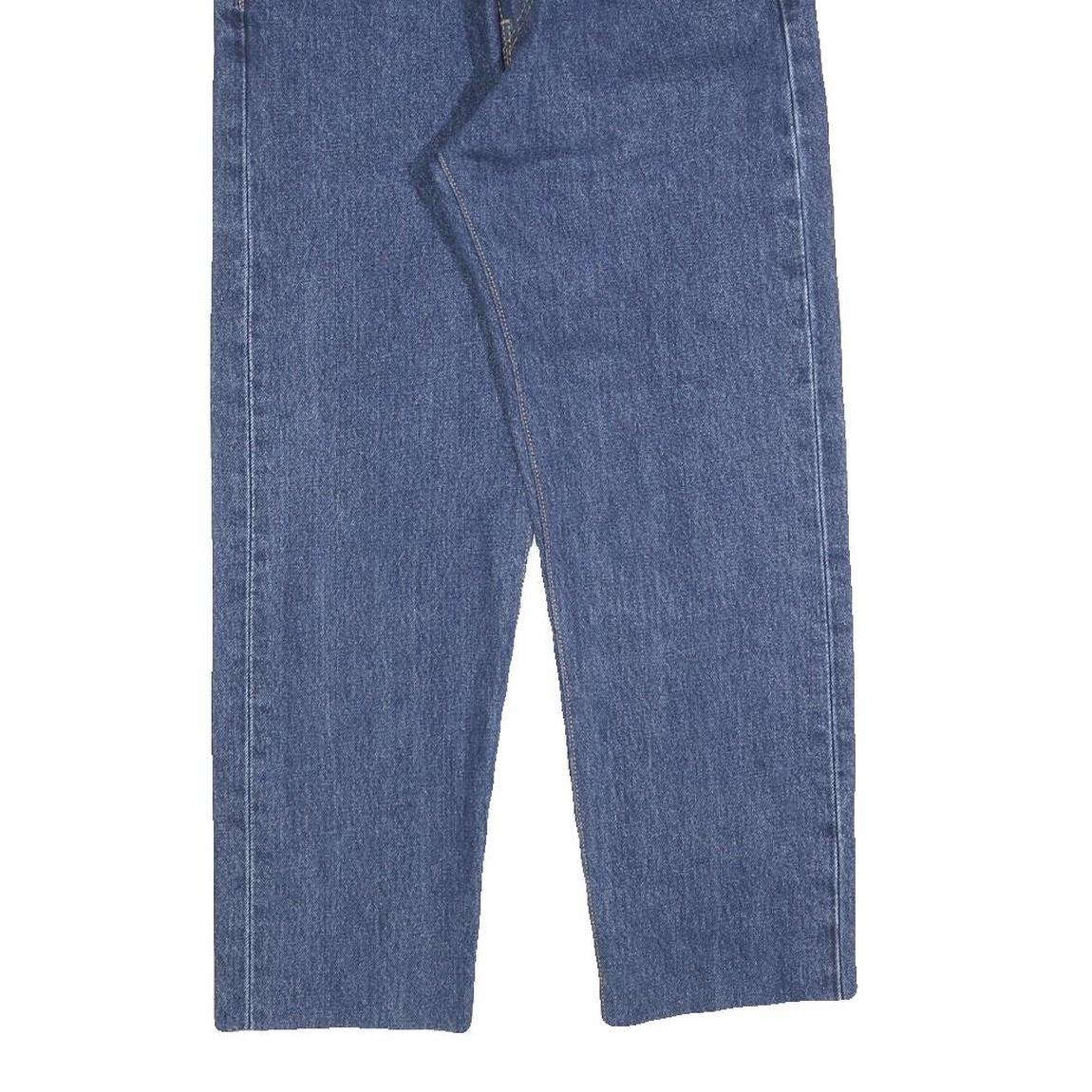 LEVI'S 505 Mens Jeans Blue Regular Straight Denim Medium W26 L25 Button Closure