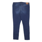 LEVI'S 711 Womens Jeans Blue Slim Skinny Denim Medium W33 L29 Zip Cotton Blend