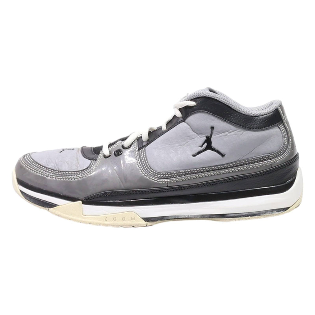 AIR JORDAN Sneaker Trainers Grey Synthetic Mens UK 9