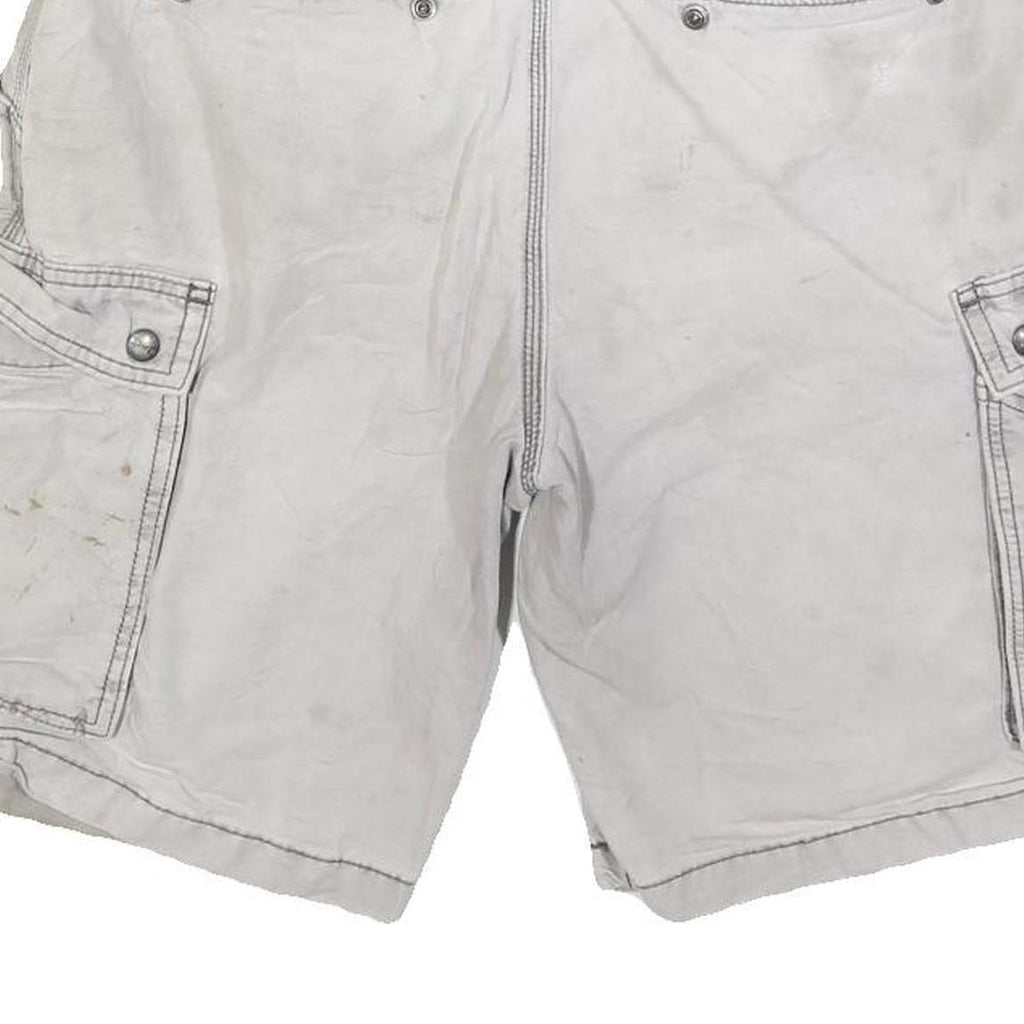 CARHARTT Mens Shorts Beige Casual Cargo M W32 Relaxed Fit Cotton Blend