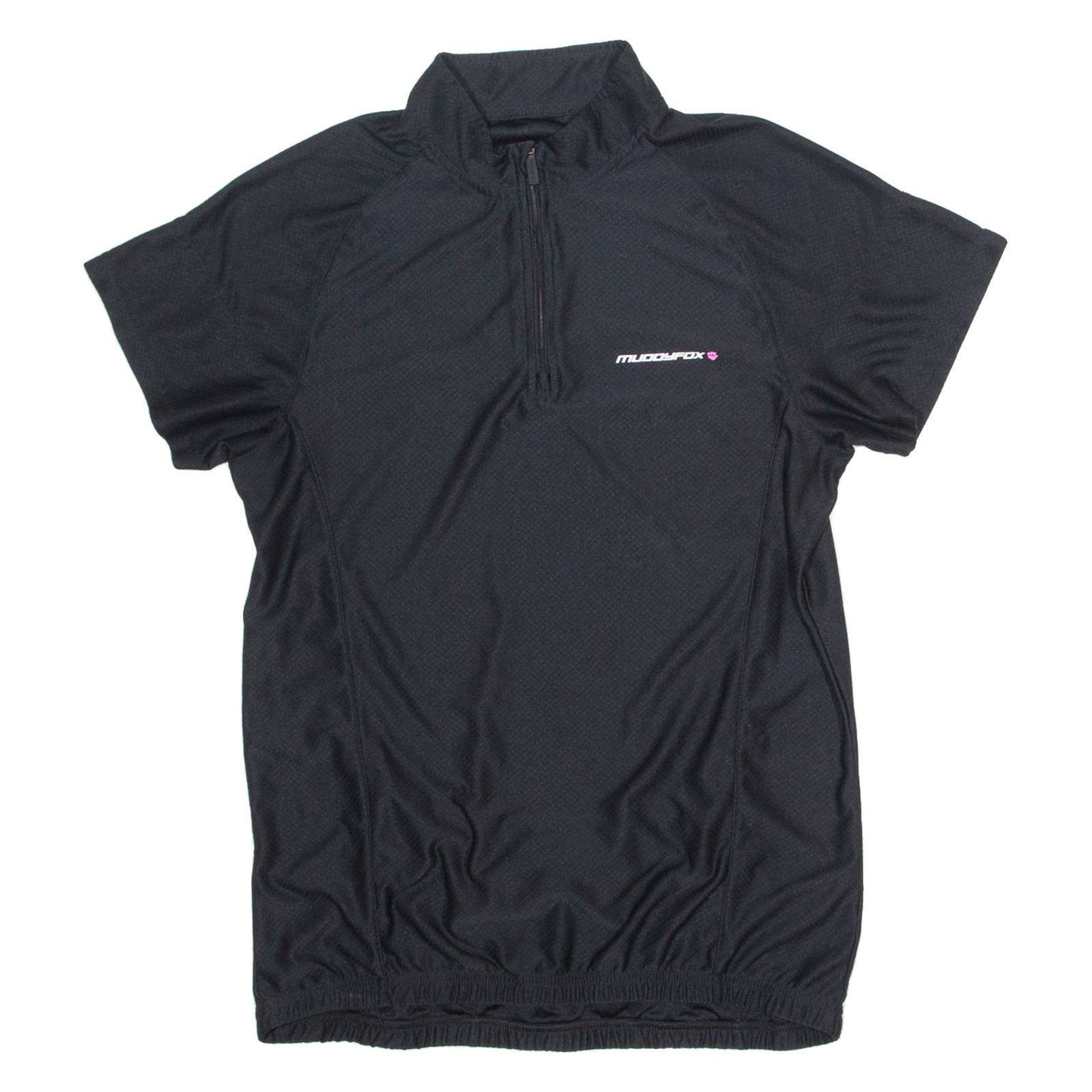 MUDDYFOX Cycling Mens Jersey Black 1/4 Zip L