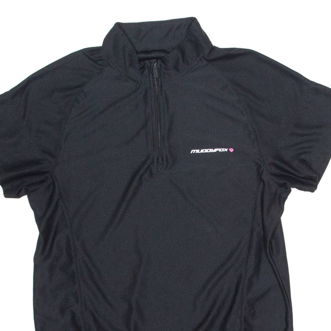 MUDDYFOX Cycling Mens Jersey Black 1/4 Zip L