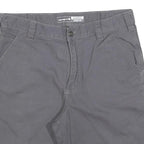 CARHARTT Mens Shorts Grey Casual M W34 Cotton Blend Relaxed Fit Workwear