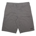 DICKIES Mens Grey Casual Cotton Blend Shorts L W38 Workwear Relaxed Fit