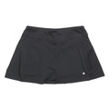 FILA Womens Black Mini Polyester Blend Plain UK 12 Sports Skort Activewear
