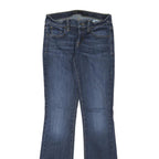 GUESS Womens Blue Denim Regular Fit Bootcut Jeans W28 L32 Classic Style