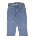 CARHARTT Womens Regular Fit Blue Denim Jeans W32 L32 Classic Zip Pockets