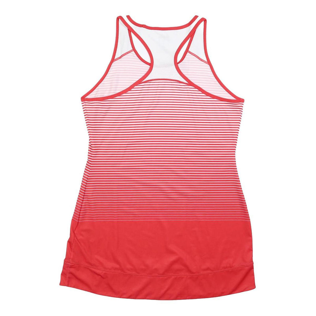 WILSON Womens Red & White Sleeveless Day Polyester Blend Dress Size M Tennis