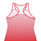 WILSON Womens Red & White Sleeveless Day Polyester Blend Dress Size M Tennis