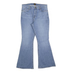 LEE Womens Jeans Blue Slim Flared Denim Medium W33 L30 Classic Style Zip Closure