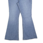 LEE Womens Jeans Blue Slim Flared Denim Medium W33 L30 Classic Style Zip Closure