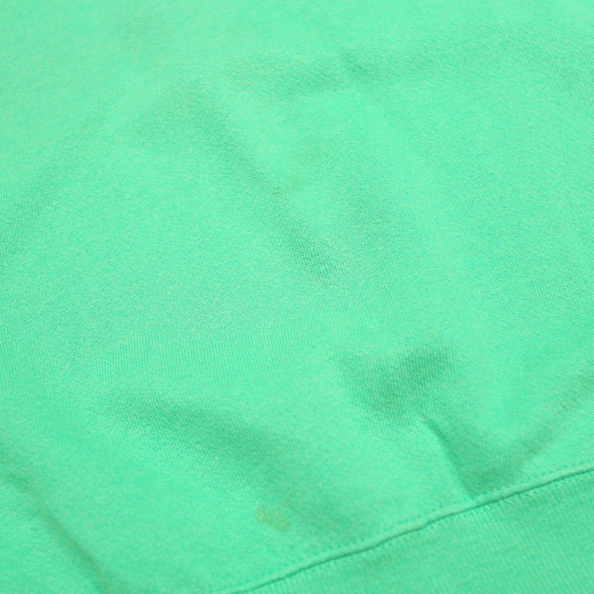 HANES Mens Green Zionsville Crew Neck L Cotton Blend Sweatshirt Casual Pullover