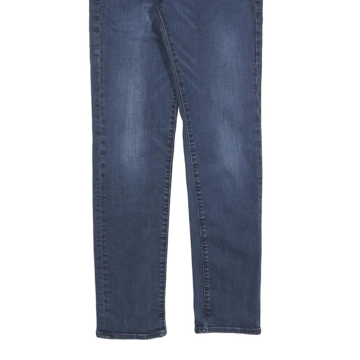 LEVI'S 511 BIG E Mens Jeans Blue Slim Skinny Denim W27 L32 Big E Logo Zip Fly