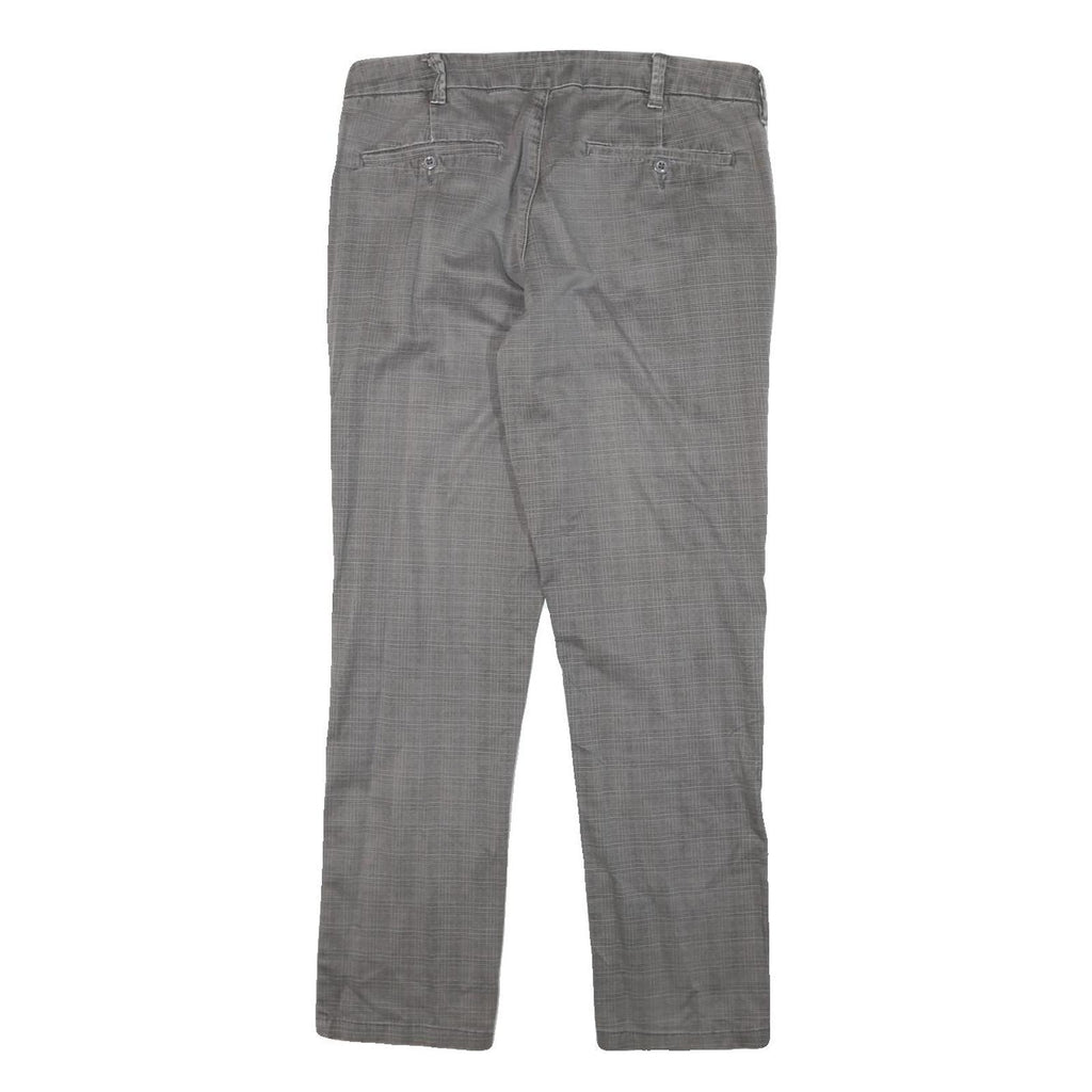 MARINA MILITARE Mens Cotton Blend Grey Slim Trousers W31 L27 Stylish Casual Wear