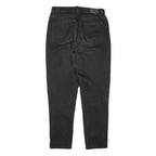 BERSHKA Womens Jeans Black Relaxed Straight Denim Medium W30 L29 Classic Style
