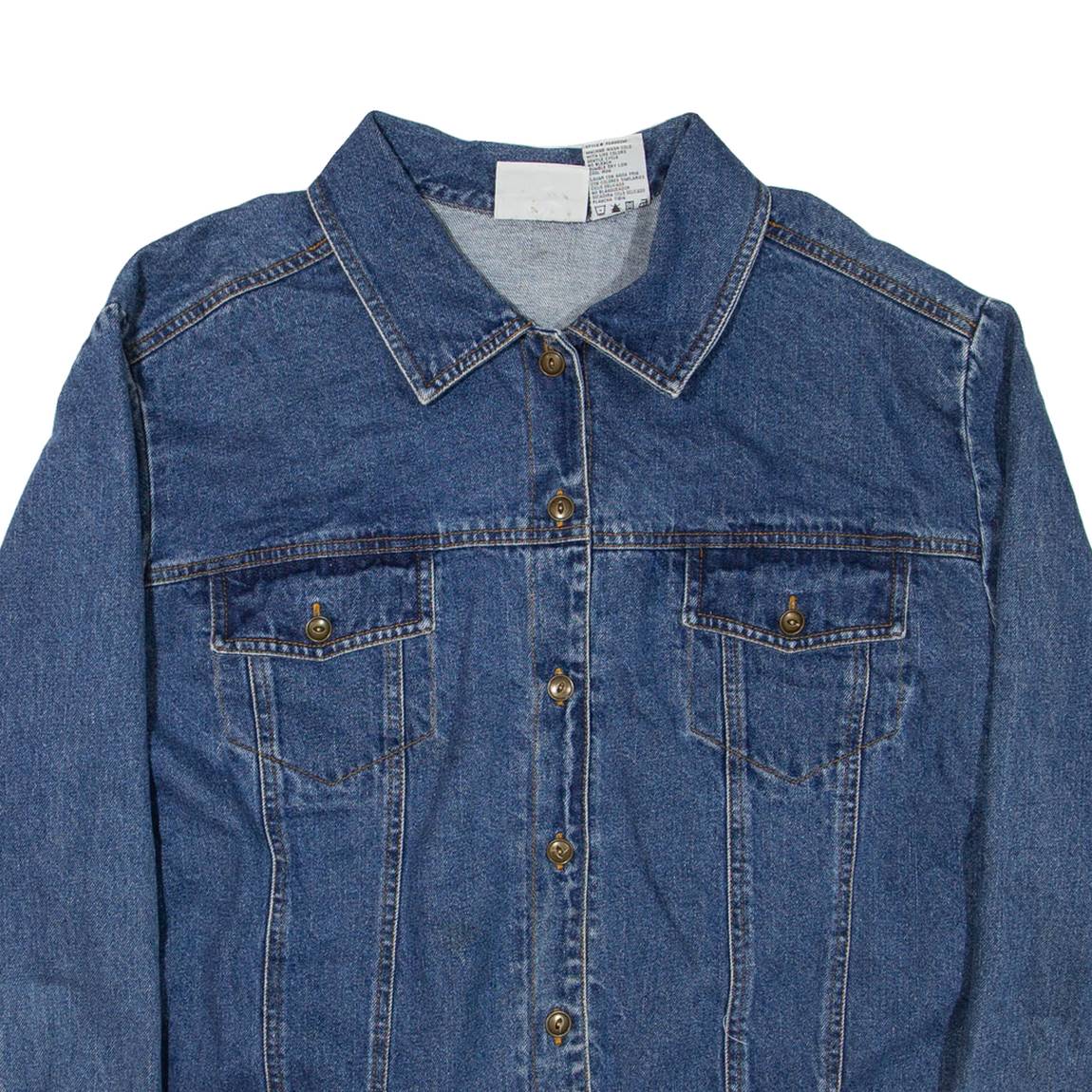 Womens Denim Jacket Blue 2XL