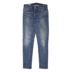 LEVI'S 512 Mens Jeans Blue Slim Skinny Denim Medium Wash W30 L30 Distressed