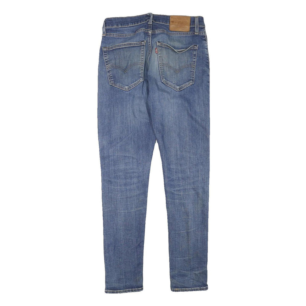 LEVI'S 512 Mens Jeans Blue Slim Skinny Denim Medium Wash W30 L30 Distressed