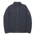 MAMMUT Womens Black Outdoor Jacket M Polyester Zip Sporting Wear