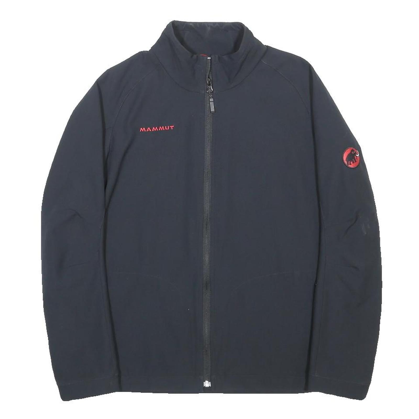 MAMMUT Womens Black Outdoor Jacket M Polyester Zip Sporting Wear