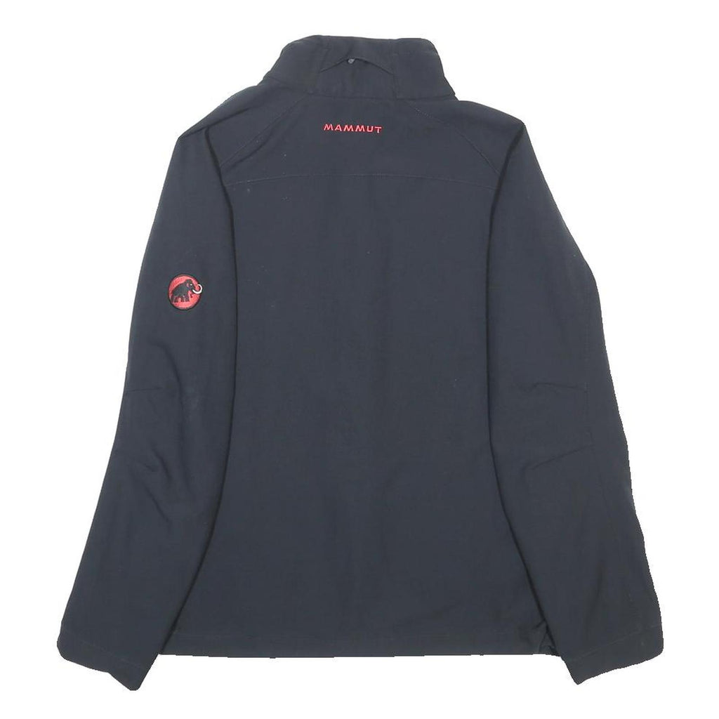 MAMMUT Womens Black Outdoor Jacket M Polyester Zip Sporting Wear