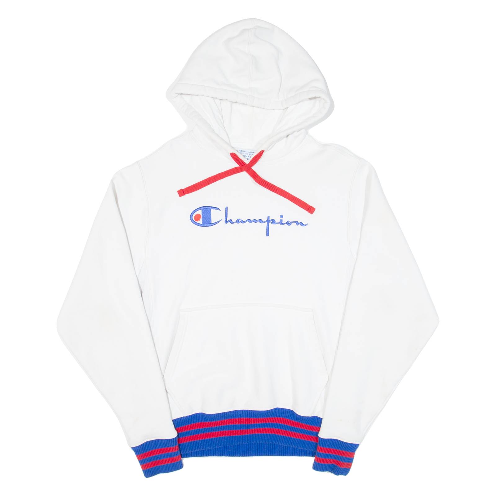 CHAMPION REVERSE WEAVE Mens White Hoodie S