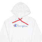 CHAMPION REVERSE WEAVE Mens White Hoodie S